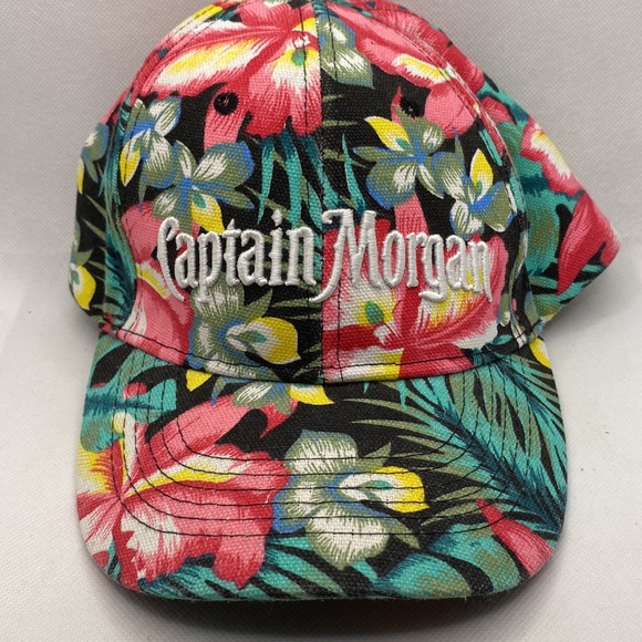 Captain Morgan Rum Floral Hawaiian Tropical Liquor Alcohol Baseball Truc… - Picture 10 of 10